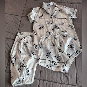 Disney Mickey Mouse Women's 3 piece Pajama Set